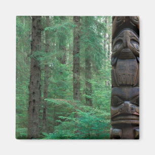 Aimant NA, États-Unis, Alaska, Sitka, Sitka Totem Park, 