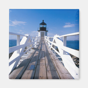 Aimant NA, États-Unis, Maine, Port Clyde. Marshall Point 