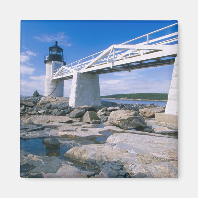 Aimant NA, USA, Maine, Port Clyde. Marshall Point (Devant)