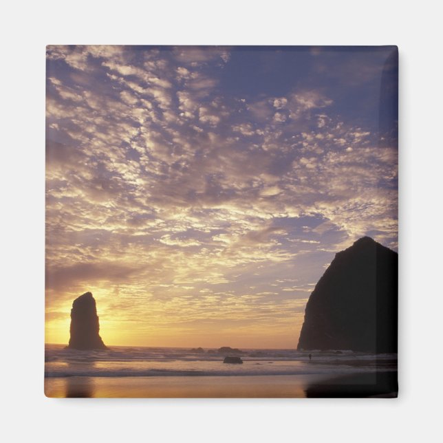 Aimant NA, USA, Oregon, Côte de l'Oregon, Canon Beach ave (Devant)