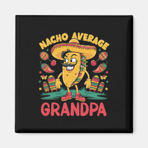 Aimant Nacho Grand-père moyen Mexicain correspondant Cinc
