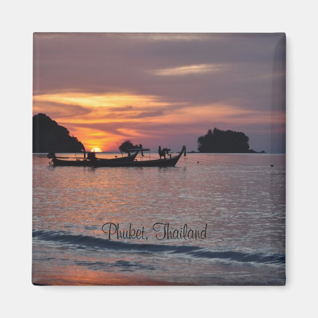 Aimant Nai Yang Beach, Phuket, Thaïlande (Devant)