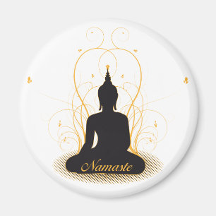 Aimant Namaste élégant Bouddha