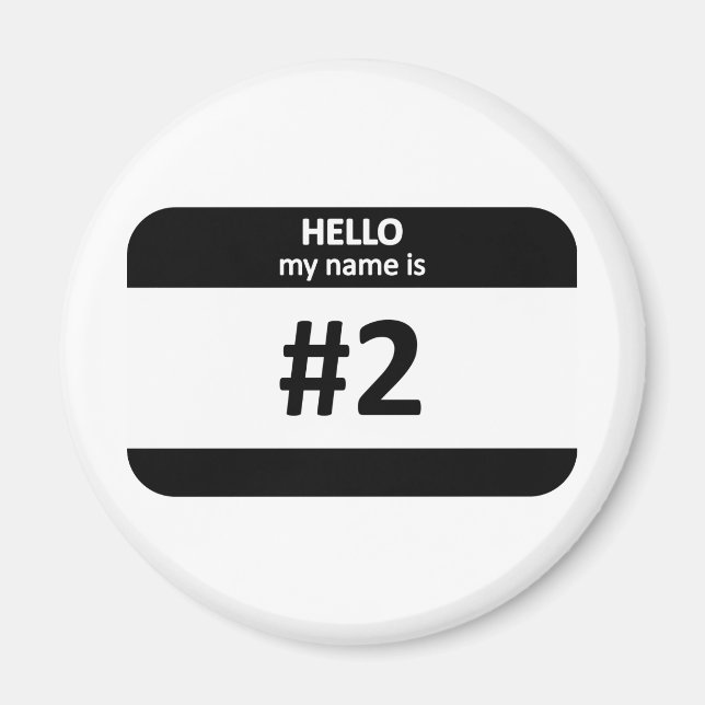 Aimant Nametag #2 (Devant)