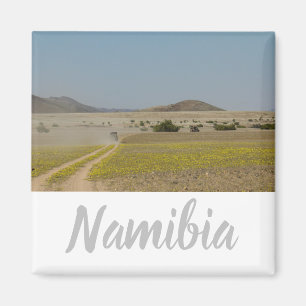 Aimant Namibie Africa Landcape Namibien Desert Road 4x4