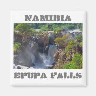 Aimant Namibie Kunene River Epupa Falls Paysage Baobabs