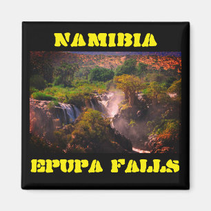 Aimant Namibie Kunene River Epupa Falls Paysage Baobabs