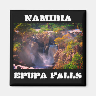 Aimant Namibie Kunene River Epupa Falls Paysage Baobabs