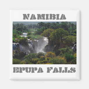 Aimant Namibie Kunene River Epupa Falls Paysage Baobabs