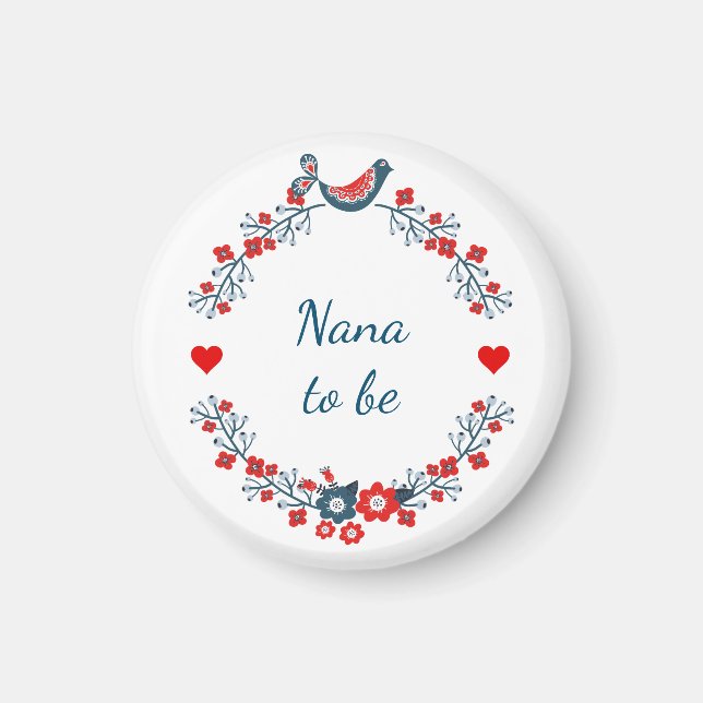 Aimant Nana À Personnaliser (Devant)