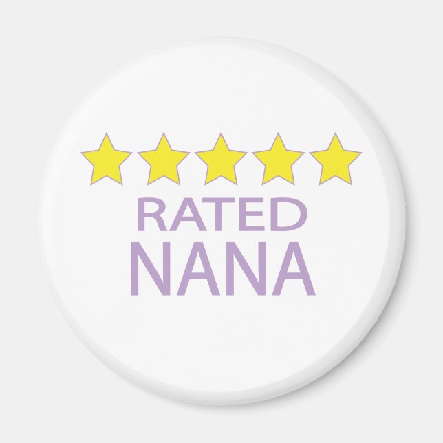 Aimant Nana cinq étoiles (Devant)