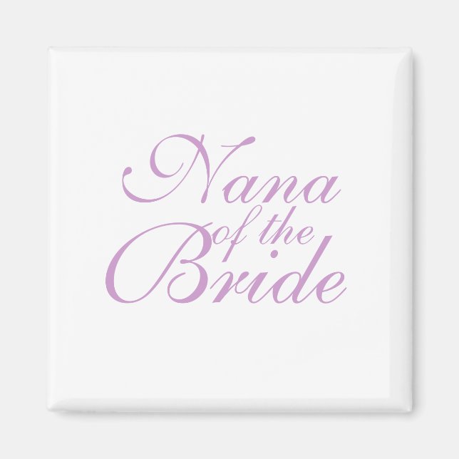 Aimant Nana de la mariée (Devant)
