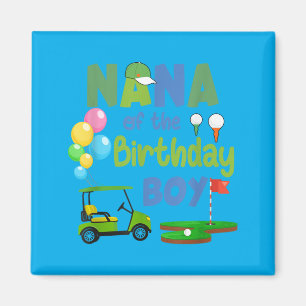 Aimant Nana du garçon d'anniversaire trou en un sport de 
