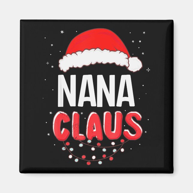 Aimant Nana Santa Claus Christmas Matching Costume  (Devant)