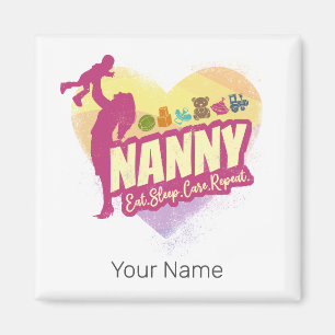 Aimant Nanny Nursemaid Vintage Babysitter Infirmière de g