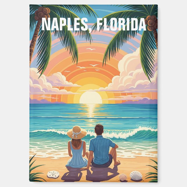 Aimant Naples Floride Travel (Recto)