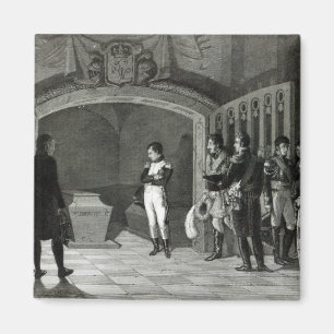 Aimant Napoléon méditant avant la tombe