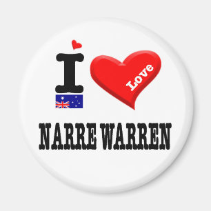 Aimant NARRE WARREN - I Love