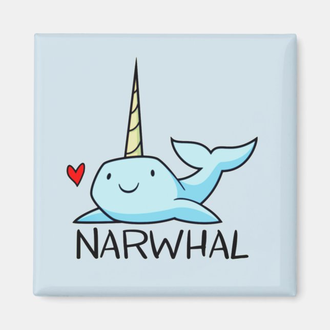 Aimant Narwhal (Devant)
