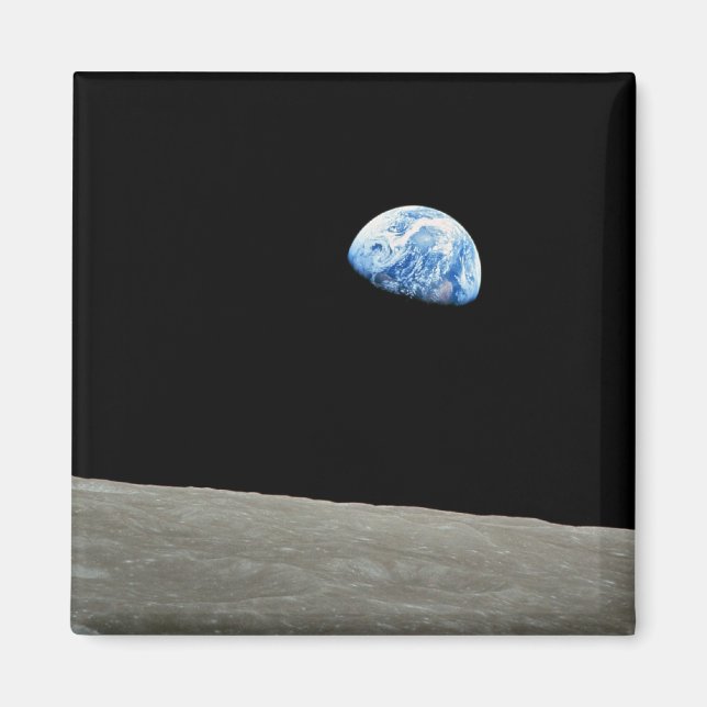 Aimant NASA - Vue depuis Apollo8, Dec24, Earthrise (Devant)