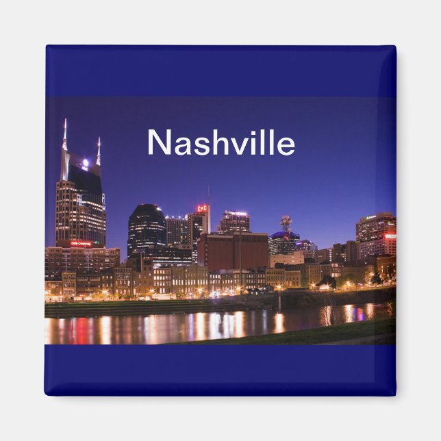 Aimant Nashville Skyline (Devant)