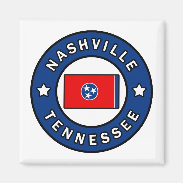 Aimant Nashville Tennessee (Devant)