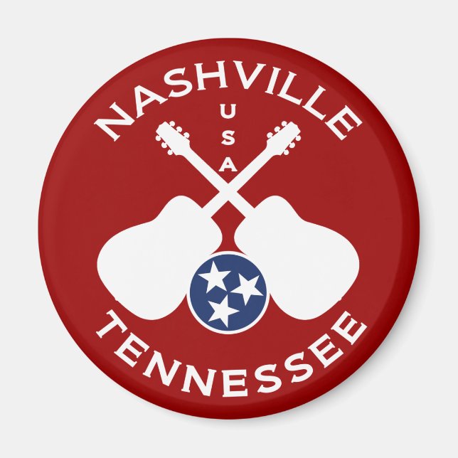 Aimant Nashville, Tennessee, États-Unis (Devant)