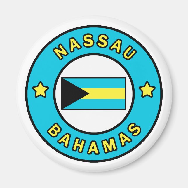Aimant Nassau Bahamas (Devant)