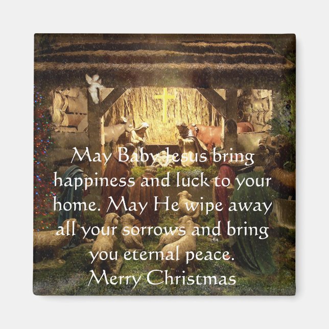 Aimant Nativité (Devant)