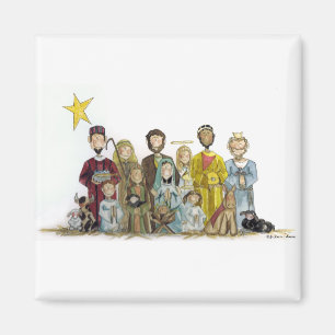 Aimant Nativité de Noël