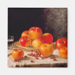 Aimant Nature morte, pommes et châtaignes