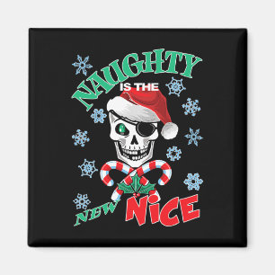 Aimant Naughty Est Le Nouveau Nice Funny Père Noël Liste
