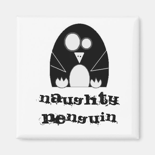 Aimant NAUGHTYPENGUIN, Naughty Penguin (Devant)