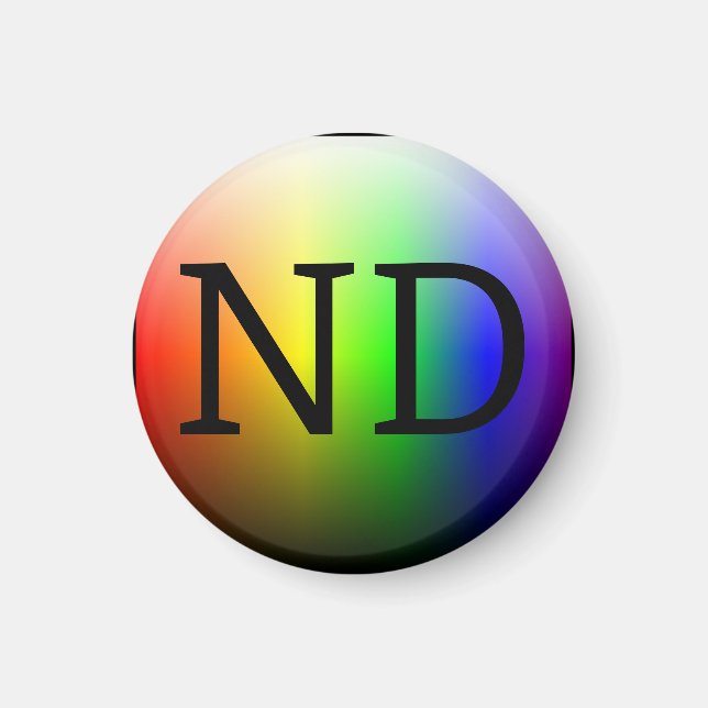 Aimant ND (NeuroDiverse) (Devant)