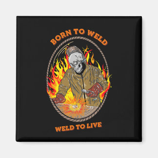 Aimant né à soudure