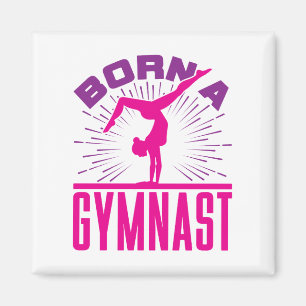 Aimant Né amoureux de la gymnastique Gymnastique