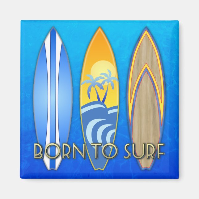 Aimant Né Au Surf (Devant)