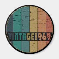 Né en 1969 cadeau d'anniversaire vintage