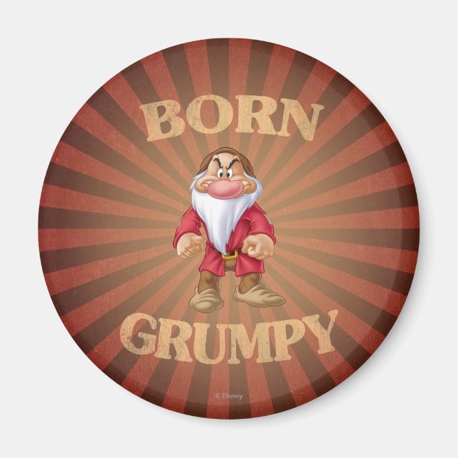 Aimant Né Grumpy (Devant)