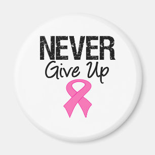 Aimant Ne jamais renoncer (cancer du sein)