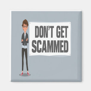 Aimant Ne pas avoir de bannière truquée à côté d'un escro