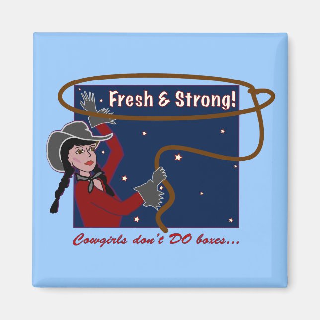 Aimant Ne peut pas encadrer l'aimant des petites filles (Devant)