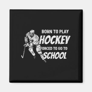 Aimant Né Pour Jouer Au Hockey Forcé À Aller À L'École Fa