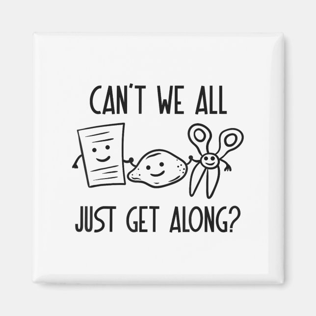 Aimant Ne pouvons-nous pas tous nous contenter de faire l (Devant)