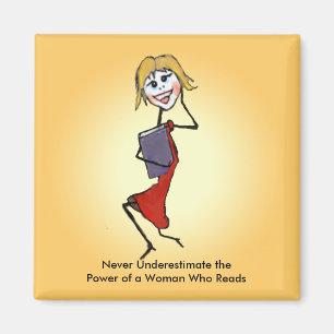 Aimant Ne sous-estimez jamais la puissance d'une femme