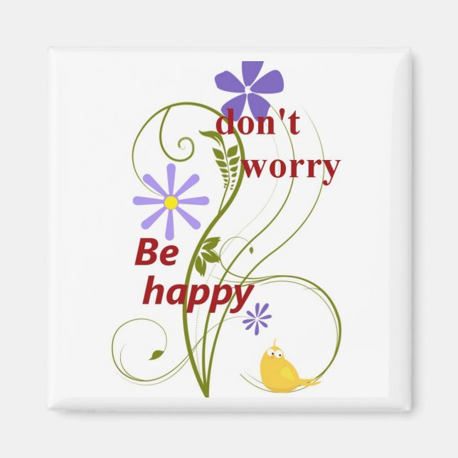 Aimant Ne vous inquiétez pas du magnétisme (Devant)