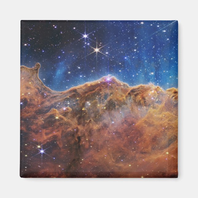 Aimant Nebula Carina Bleue/Orange | JWST (Devant)