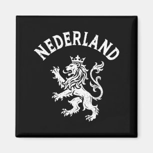Aimant Nederland Pays-Bas Lion Néerlandais Hollande Vinta
