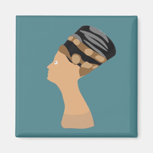 Aimant Nefertiti, reine d'Égypte (Devant)