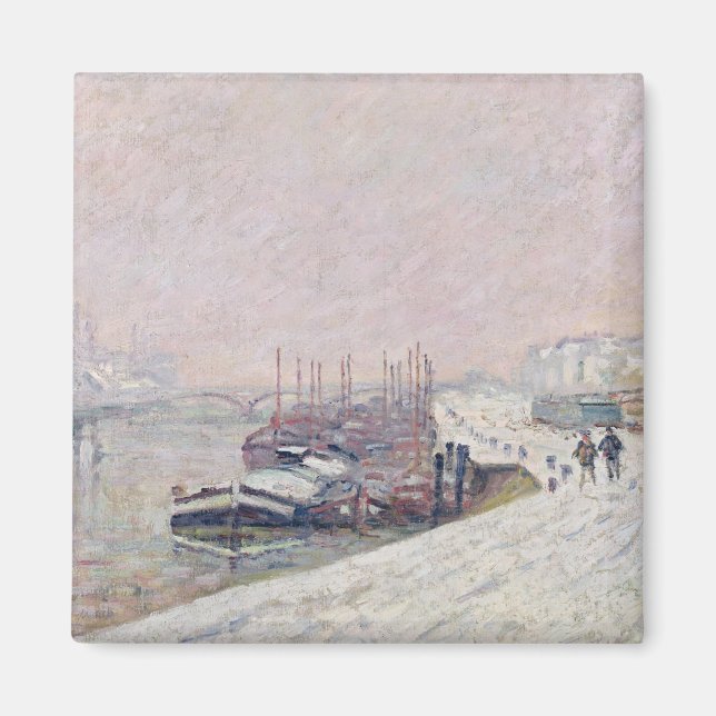 Aimant Neige à Rouen (Devant)